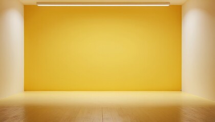Abstract Yellow background for display your products color smooth background ,wallpaper illustration 59