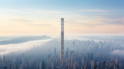 432 Park Avenue: A slender, supertall skyscraper that redefines the New York City skyline with its minimalist design and breathtaking views.