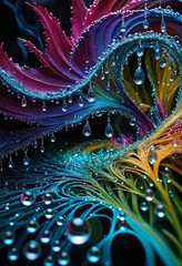 fractal burst background