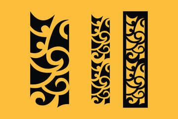 Tattoo geometric ornament gothic pattern 