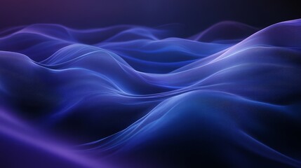 Obraz premium Irregular gradients allow low saturation colors to naturally and smoothly transition between black and navy blue, creating an understated yet elegant visual experience, cosmetic background, 