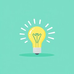 Light Bulb Idea Illustration   Creative Thinking Concept