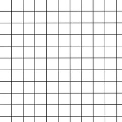 White grid background with black lines, can be used for various decorations.