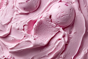 Background. Professional photo macro ice cream texture. HD realistic.  Generative ai
