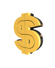  Metal Dollar sign