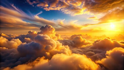 Mysterious cosmic clouds creamy texture velvety softness morning sunrise golden hour relaxed atmosphere diagonal composition creative blur motion abstract expressionism pastel color palette