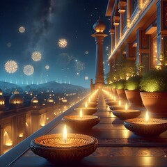 A Balcony of Light: Celebrating Dhanteras