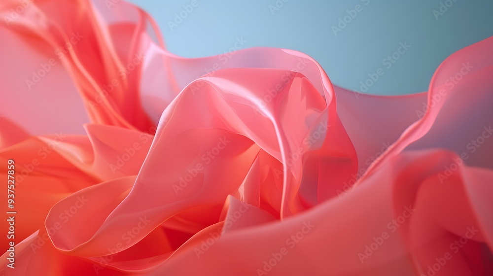 Poster design an abstractly minimalist poster using macro props made of gipsum ai generated illustration