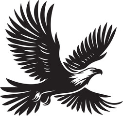 Obraz premium Flying Eagle