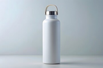 A Hydro Flask Sport Water Dew Bottle Mockup