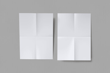 Paper Flyer Blank Mockup