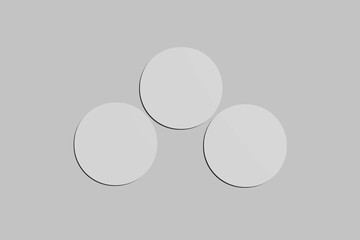 Sticker Blank Mockup