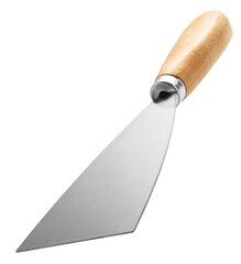 Putty knife scraper isolated