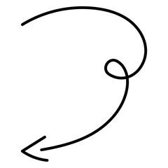 Abstract Monoline Arrow