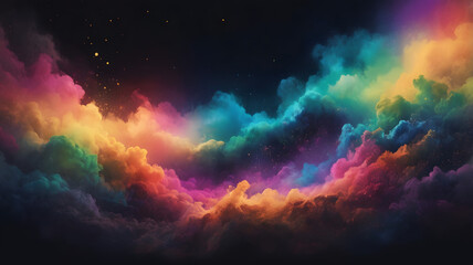 Fototapeta premium visualization of fractal realms, ai generated