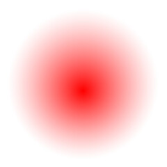 Red Gradient Light Blur Circle
