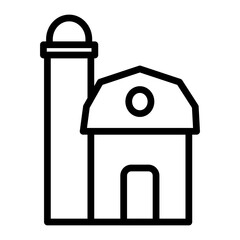 Barn Vector Icon Design