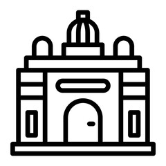 Palace Vector Icon Design