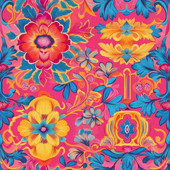 Seamless Pattern 'Beautiful Floral'