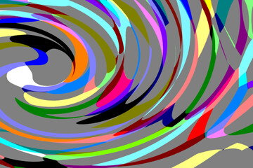 abstract background with rainbow