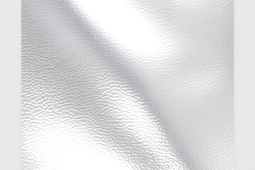 Silver Glossy Leather Texture: High-Resolution Close-Up