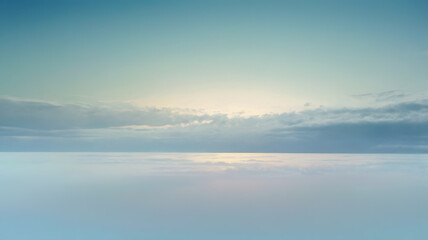 Fototapeta premium Minimalist Gradient Background from Light to Dark Blue