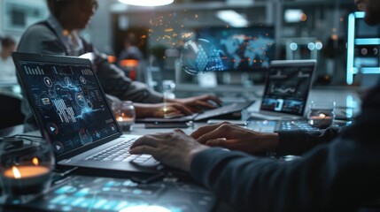 The futuristic computer interface