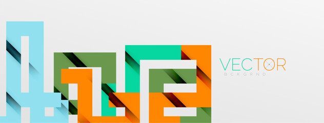 Color bend lines with shadow texture effect. Vector Illustration For Wallpaper, Banner, Background, Card, Book Illustration, landing page