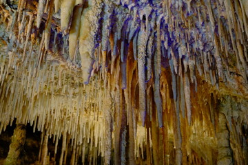 Chinese cave landscape.