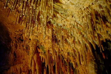 Chinese cave landscape.