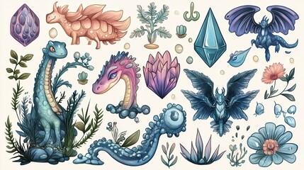 Fototapeta premium Fantasy Creatures