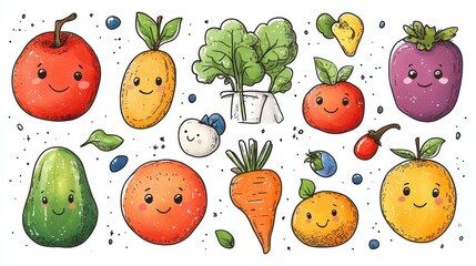 Happy Fruits & Veggies