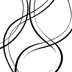 black and white abstract