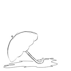 the umbrella background