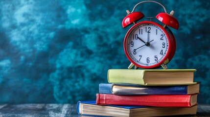 
School, back to school, books, alarm clock ,clock, time, alarm, school, book, education, books, watch, hour, paper, stack, bell, concept, alarm clock, business, timer, deadline, study, morning, learn