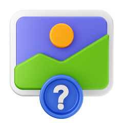 3d image picture photo icon