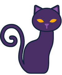 Halloween cat