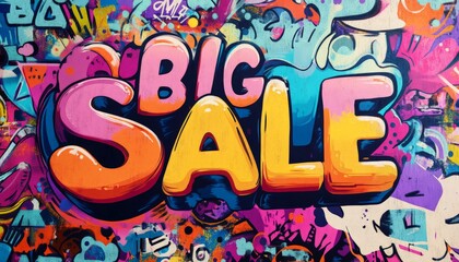 Big Sale Graffiti Art.