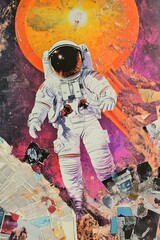 Retrofuturistic Collages