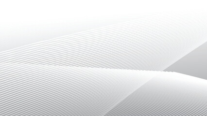 Naklejka premium Grey abstract background with curve line for backdrop or presentation