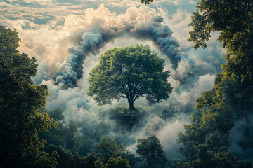 A Tapestry of Harmony: Nurturing Earth's Embrace - Generative AI