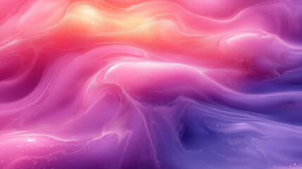 Obraz premium Digital pink background made of curved shapes. Illustration. Color inspiration. Wall decoration with design materials.