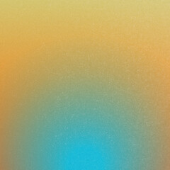 Grainy blue gradient background teal orange red retro noise texture summer banner poster backdrop design, wallpaper
