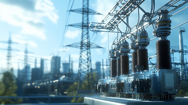 Highcurrent transmission system installation with advanced insulation materials, Main keyword installation, Concept safe energy transmission