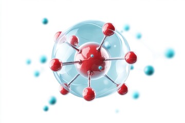 neutron capture process within an atomic nucleus