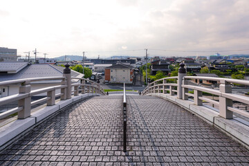 明智光秀が築いた福知山城 昇龍橋（京都府福知山市）