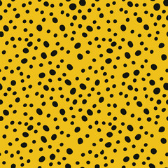 Leopard Skin Seamless Vector Background – Animal Print Pattern Illustration for Fashion, Fabric, Digital Art, Wild Style Decor, Safari Theme, and Graphic Design Projects