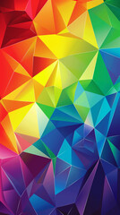Fototapeta premium An Eye-Catching Designs with Rainbow Color Mobile Portrait Backgrounds
