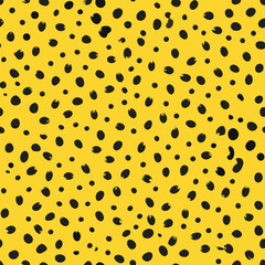 Leopard Skin Seamless Vector Background – Animal Print Pattern Illustration for Fashion, Fabric, Digital Art, Wild Style Decor, Safari Theme, and Graphic Design Projects