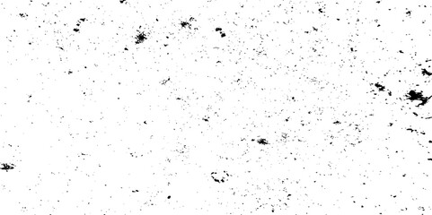 Grunge background black and white. Grainy noise scratches, dust texture. Abstract snow dust wall. Dirty old surface. Vector vintage pattern